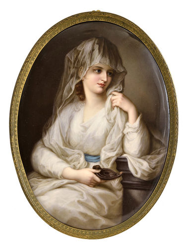 Dáma s olejovou lampou