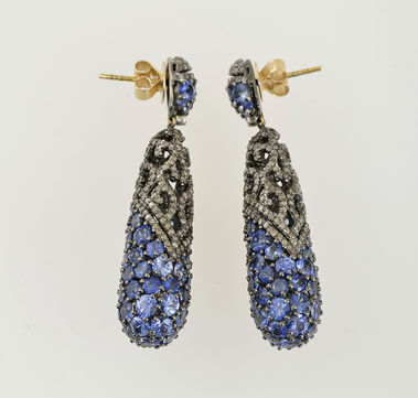 Náušnice v secesnom štýle