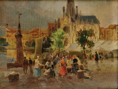 Trh pred katedrálou