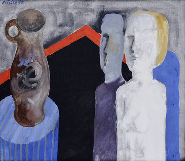 Zátišie s dvomi figúrami