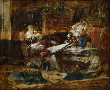 V salóne (štúdia)