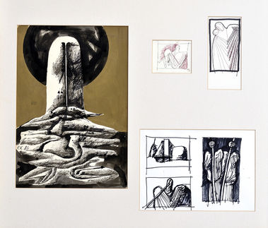 Štyri kresbové štúdie