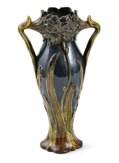 Keramická secesná váza