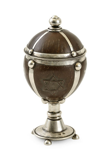 Pohár z kokosového orecha - judaika