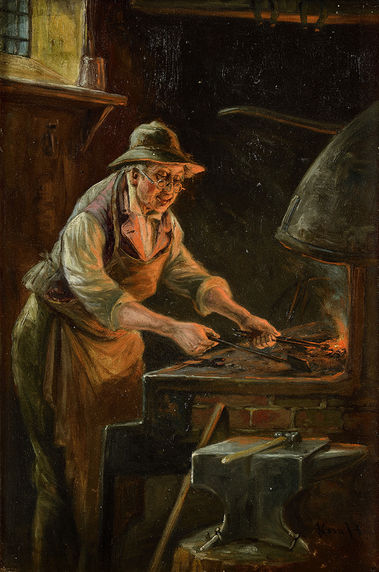 V kováčskej dielni