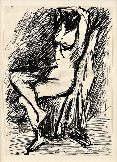 Sediaci akt so založenými rukami