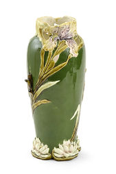 Keramická secesná váza