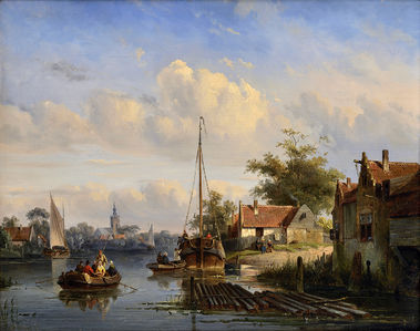 Krajina v Overschie (pri Rotterdame)