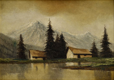 Chalupy pri rieke Poprad