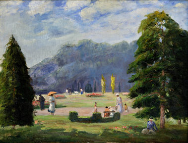 Piknik na lesnej lúke