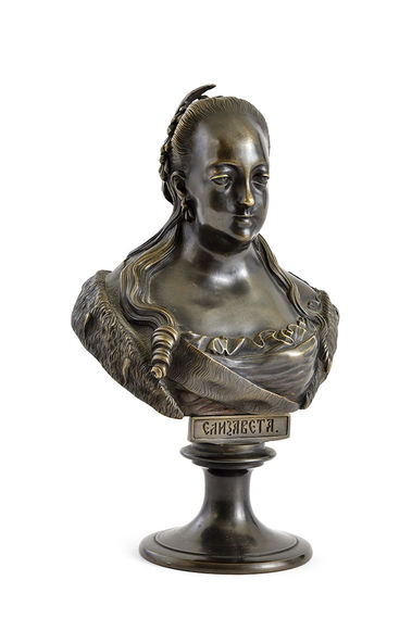 Busta cárovnej Elizabety