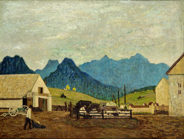 Na hospodárskom dvore v Demänovej