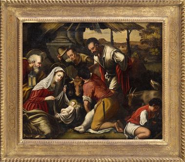 Narodenie (podľa Jacopa Bassana)