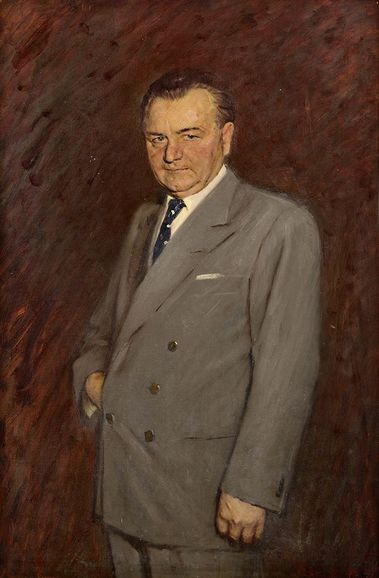 Portrét Klementa Gottwalda