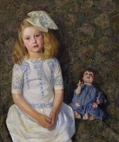 Dievčatko s bábikou