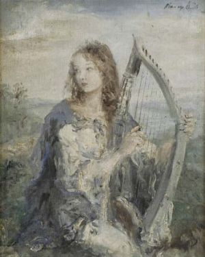 Harfistka