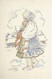 Žena z Važca (Do kostola)