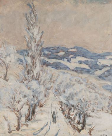 Zima v Štiavnických horách