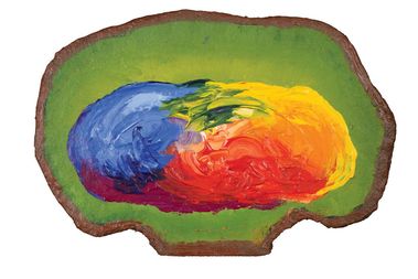 Narodenie maľby (Ako na nočnom stolíku)