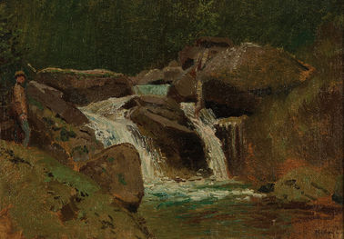 Paholok pri vodopáde