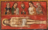 Kristus v hrobe so svätými
