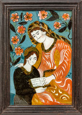Sv. Anna s Máriou (ľudová práca)