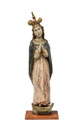 Panna Mária na polmesiaci (ľudová práca)