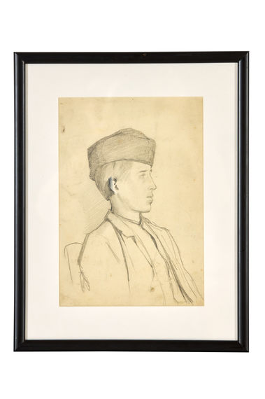 Portrét muža v čiapke