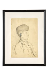 Portrét muža v čiapke