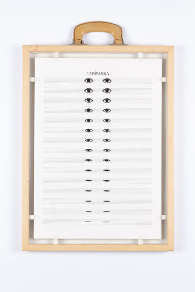 Z cyklu re-patritúry (27 grafík) (predná strana Uspávanka)