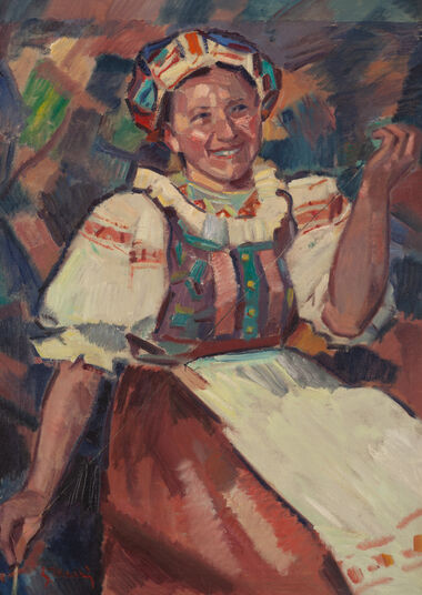 ŽENA V KROJI – PRIADKA