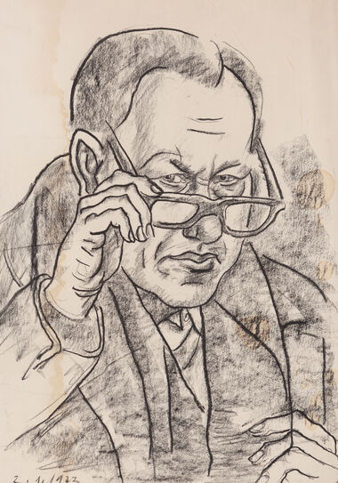 AUTOPORTRÉT S OKULIARMI