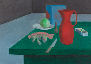 ZÁTIŠIE NA ZELENOM STOLE