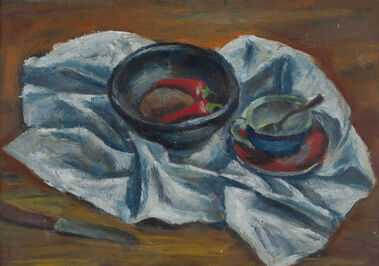 ZÁTIŠIE S ČILI PAPRIČKAMI