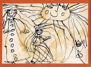 Rodina na prechádzke