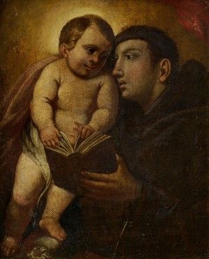 Sv. Anton Paduánsky s Ježiškom