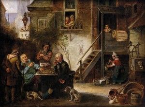 Hráči partie mlynu