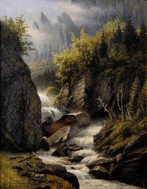 Alpský vodopád
