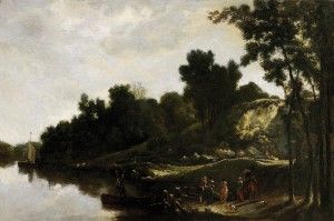 Spoločnosť pri jazere