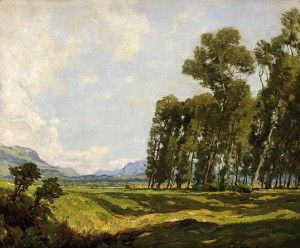 Krajinka so stromami