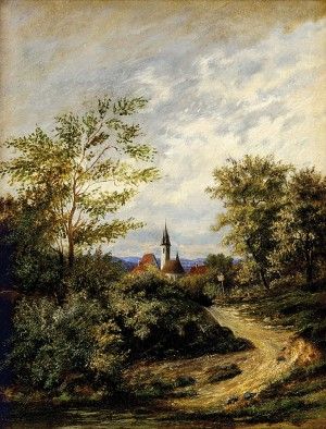 Krajina s kostolíkom