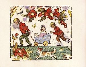 Ilustrácia k slovenským rozprávkam I.