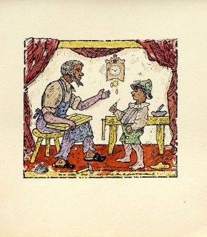 Ilustrácia k slovenským rozprávkam III.