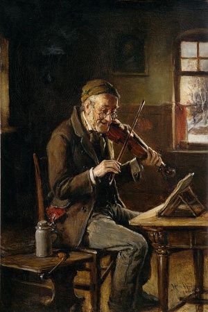 Starý huslista