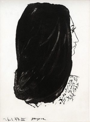 Dáma s čiernymi vlasmi