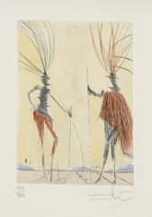 Z cyklu ilustrácií k Shakespearovmu „Skroteniu zlej ženy“ II.