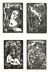 Grafický cyklus Bratislava (13 grafických listov)