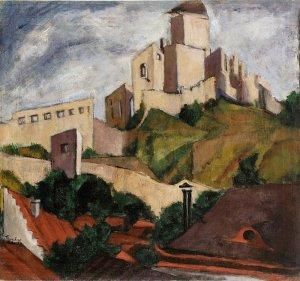 Pohľad na Trenčiansky hrad