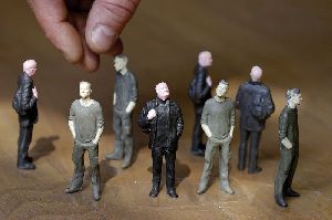 Bez názvu – skupinový portrét 2005 (multiple, 8 kusov)