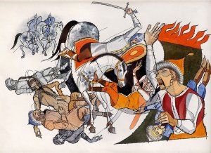 Ilustrácia ku knihe „Poučné príbehy“